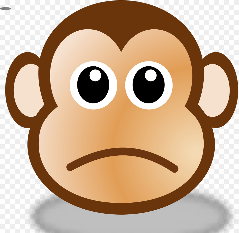 Sad Monkey Face 3 Svg Clip Arts Chko Broumovsko, Plush, Toy, Baby, Person Png Image