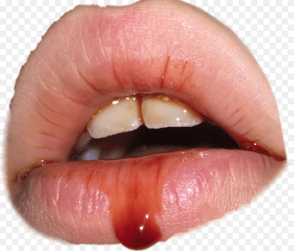 Sad Mouth Blood Sad Death Spooky Sad Lips Teeth Sad Mouth, Body Part, Person, Baby Png