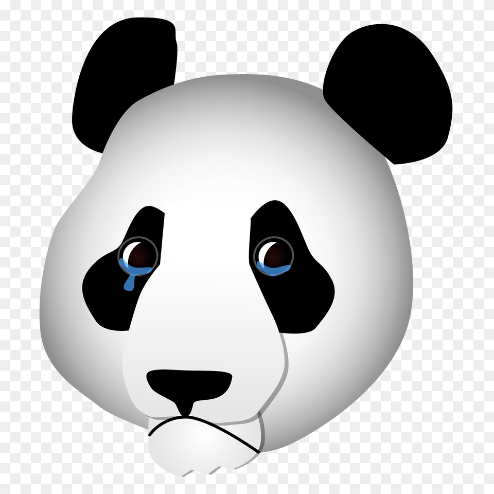 Sad Panda Clipart, Animal, Bear, Giant Panda, Mammal Free Transparent Png