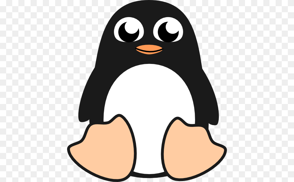 Sad Penguin Svg Clip Arts Penguin Clip Art, Clothing, Hardhat, Helmet, Animal Free Transparent Png