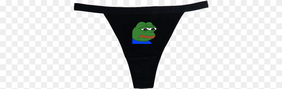 Sad Pepe Frog Meme Cotton Briefs Pantiesuse Coupon Clothing, Lingerie, Panties, Thong, Underwear Png Image