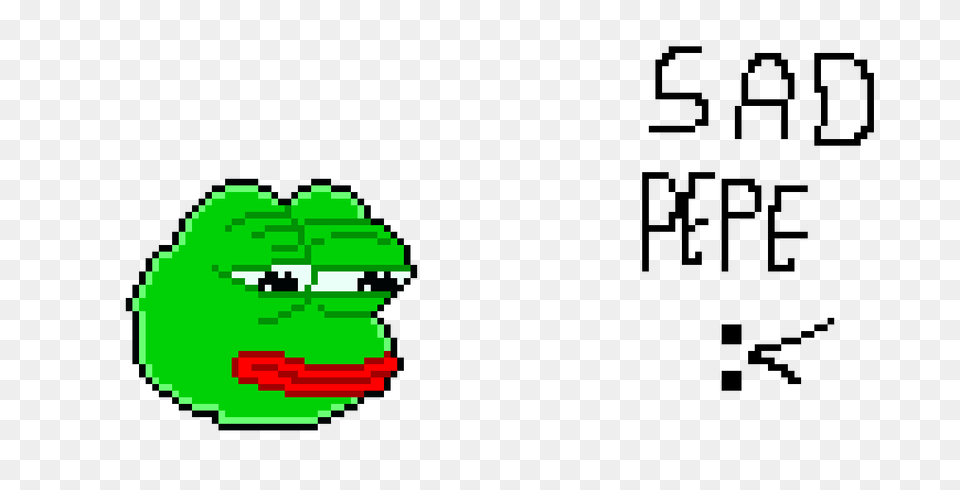 Sad Pepe The Frog Pixel Art Maker, Green, Dynamite, Weapon Free Transparent Png