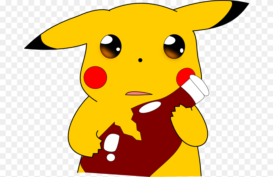 Sad Pikachu Broken Ketchup Clipart Pikachu With Ketchup, Baby, Person Free Png Download