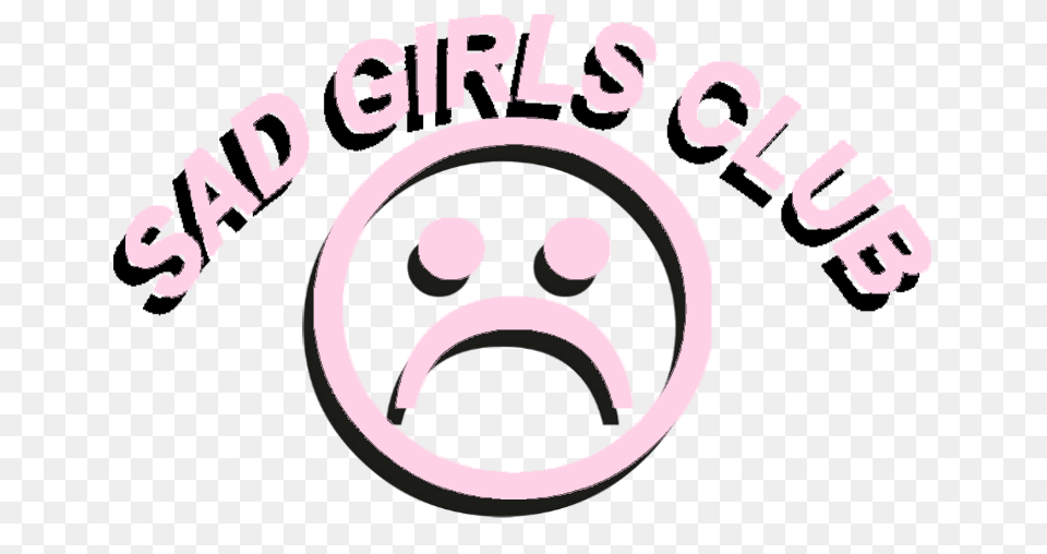 Sad Sadgirlsclub Sadness Sadface Tumblr, Logo Free Png