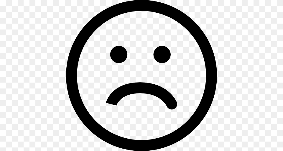 Sad Smiley, Disk Free Transparent Png