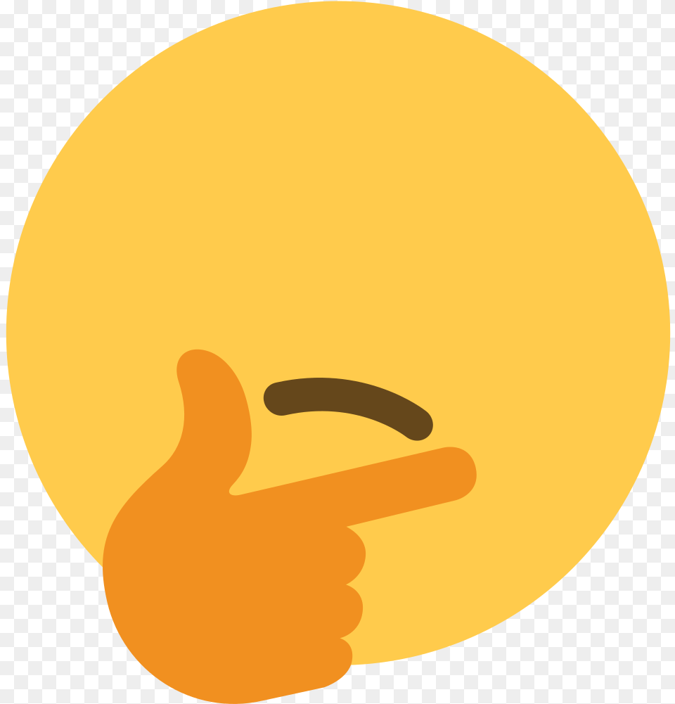 Sad Thinking Emoji, Body Part, Finger, Hand, Person Png