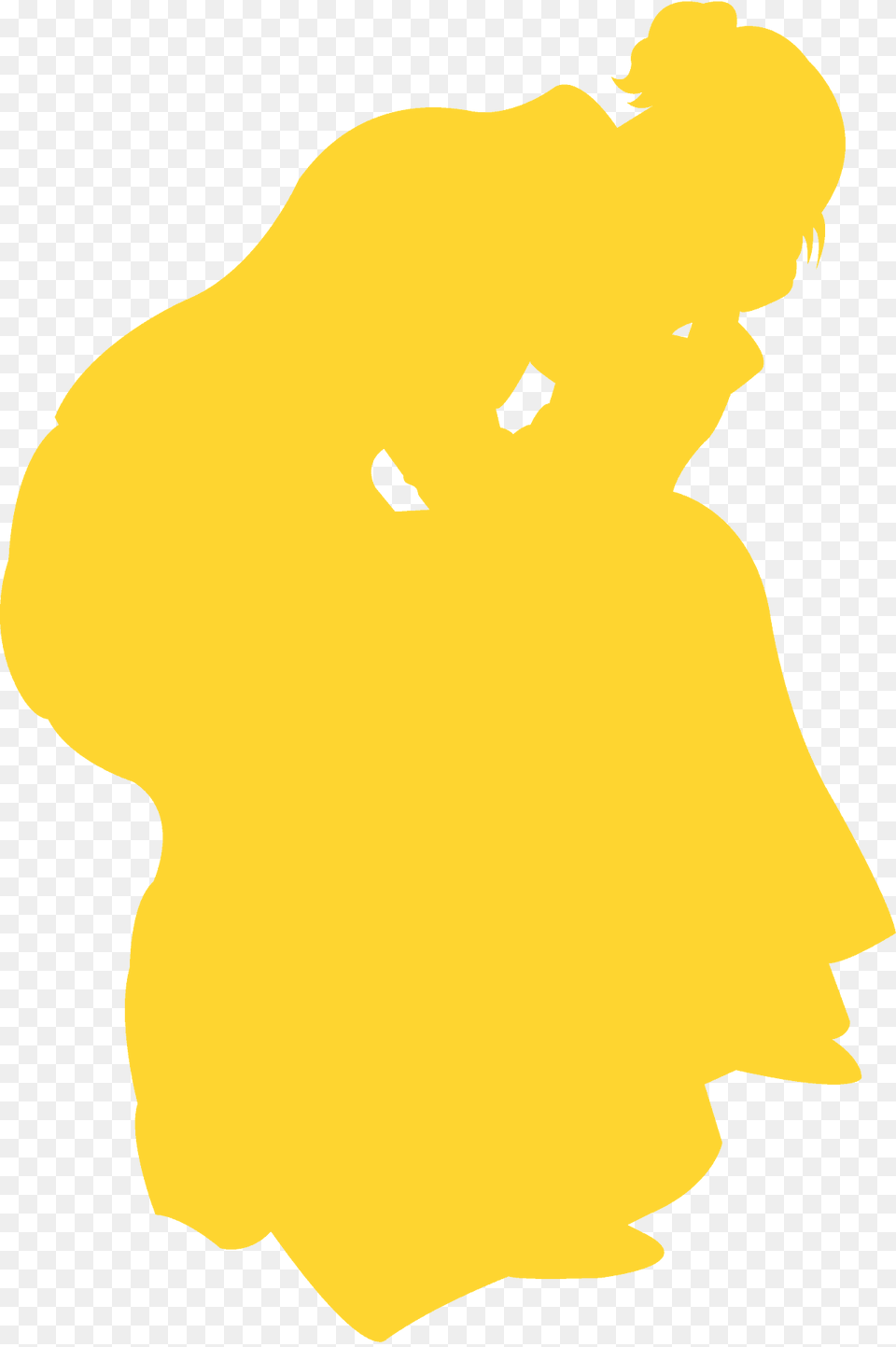 Sad Woman Silhouette, Baby, Person, Clothing, Coat Free Transparent Png