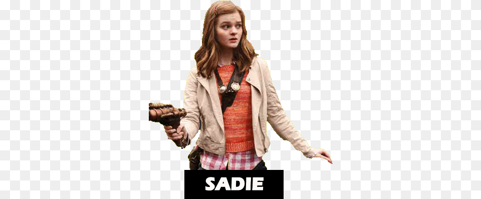 Sadie Girl Vs Monster Sadie, Weapon, Jacket, Handgun, Gun Png