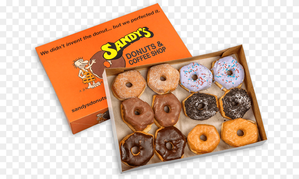 Sadies Donuts, Food, Sweets, Donut, Bread Png Image