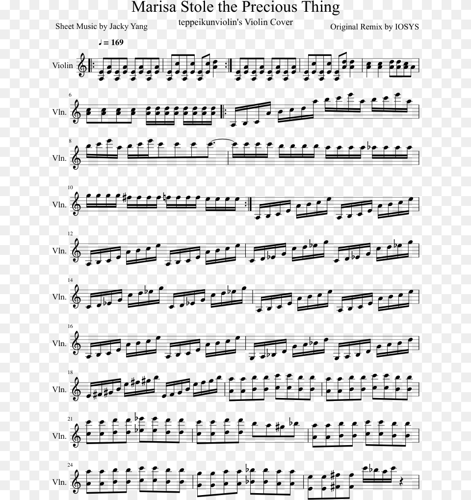 Sadness And Sorrow Partitura Violino, Gray Png Image