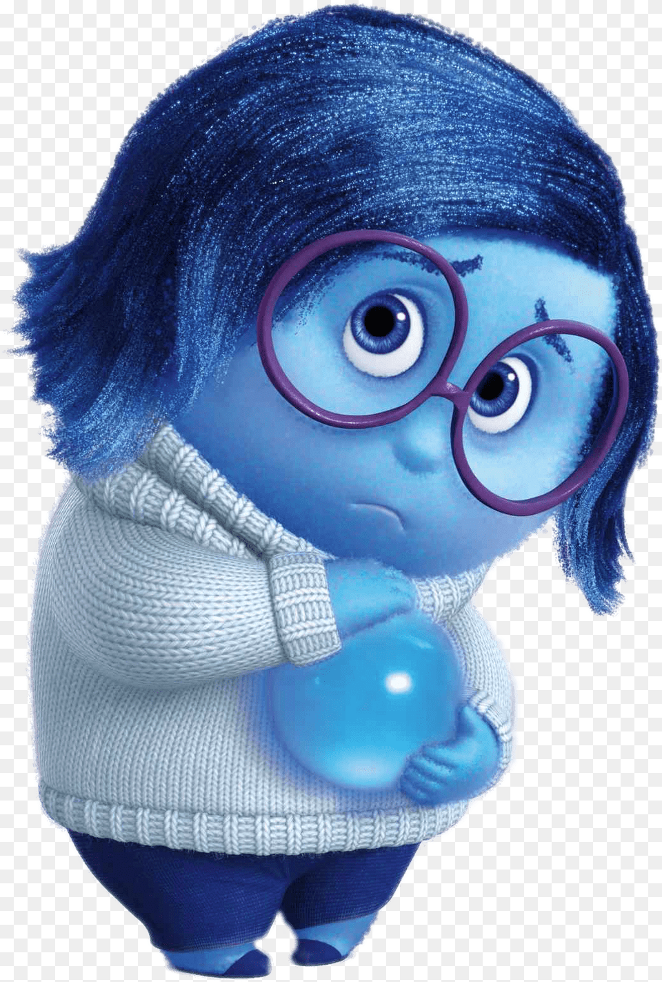 Sadness Holding Ball Sadness Inside Out, Baby, Person, Face, Head Free Transparent Png