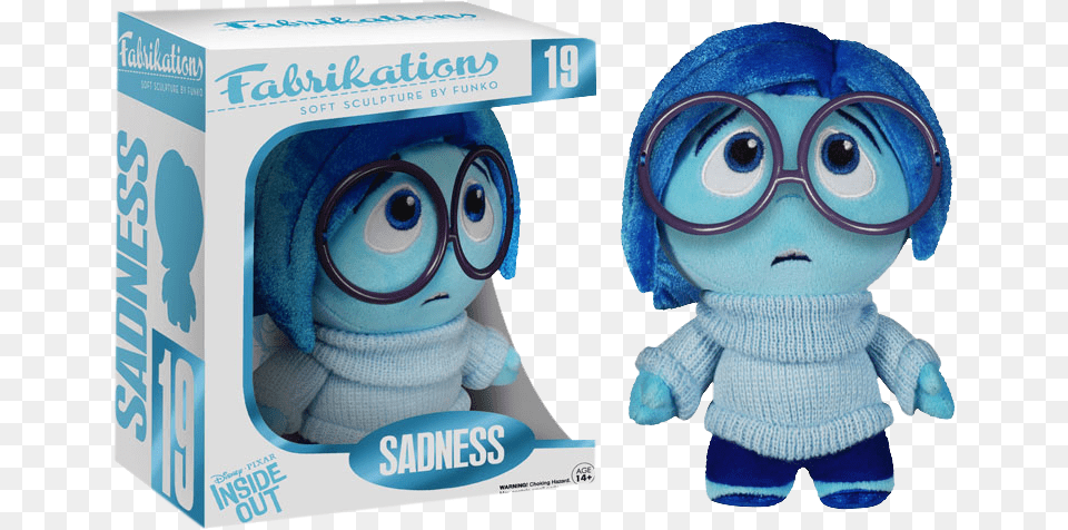 Sadness Inside Out Plush, Toy, Baby, Person Free Png