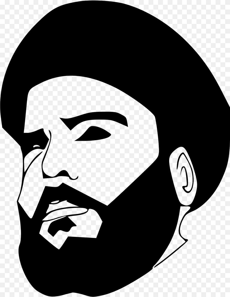 Sadr Clipart, Stencil, Adult, Male, Man Free Transparent Png