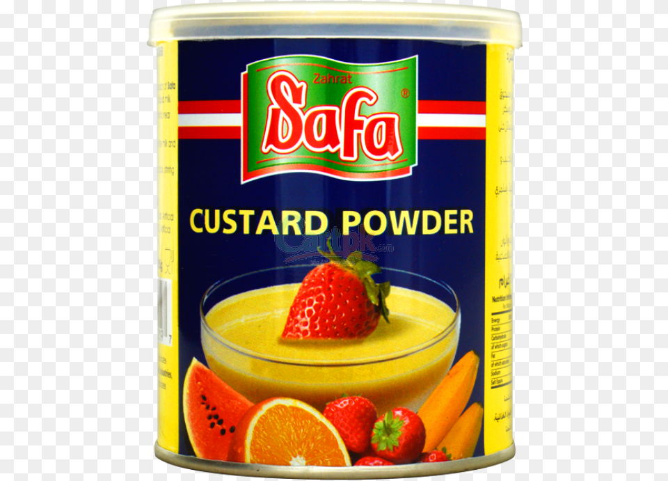 Safa Custard Powder 285g Tin, Plant, Orange, Produce, Fruit Png Image