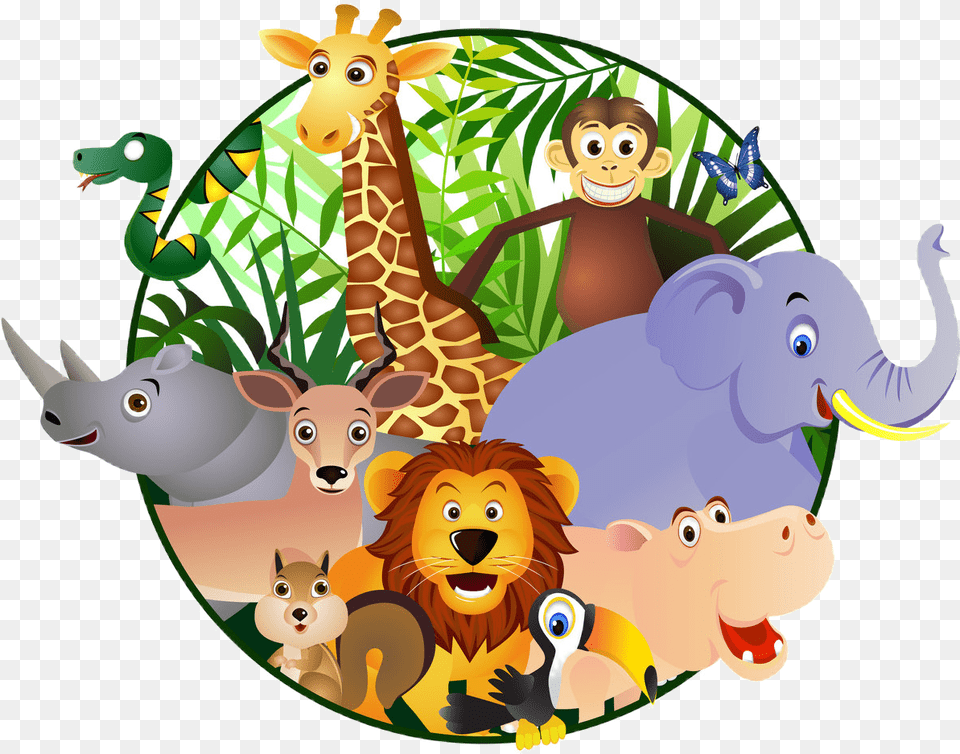 Safari Animals Cartoon, Animal, Bird, Penguin, Wildlife Free Png