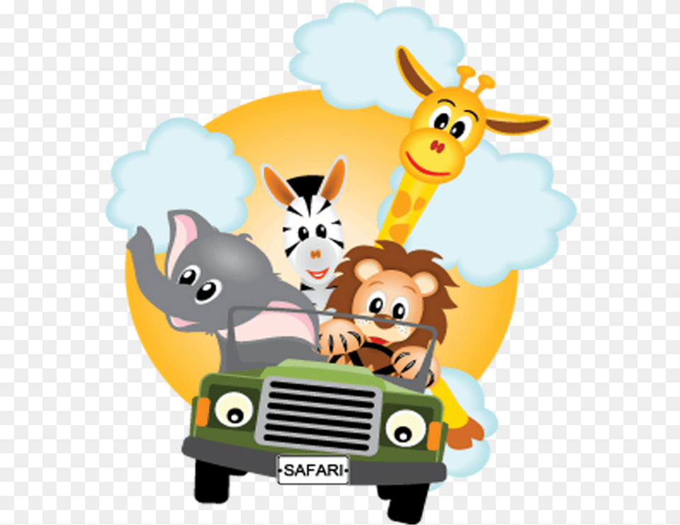 Safari Animals Clipart Free Png Download