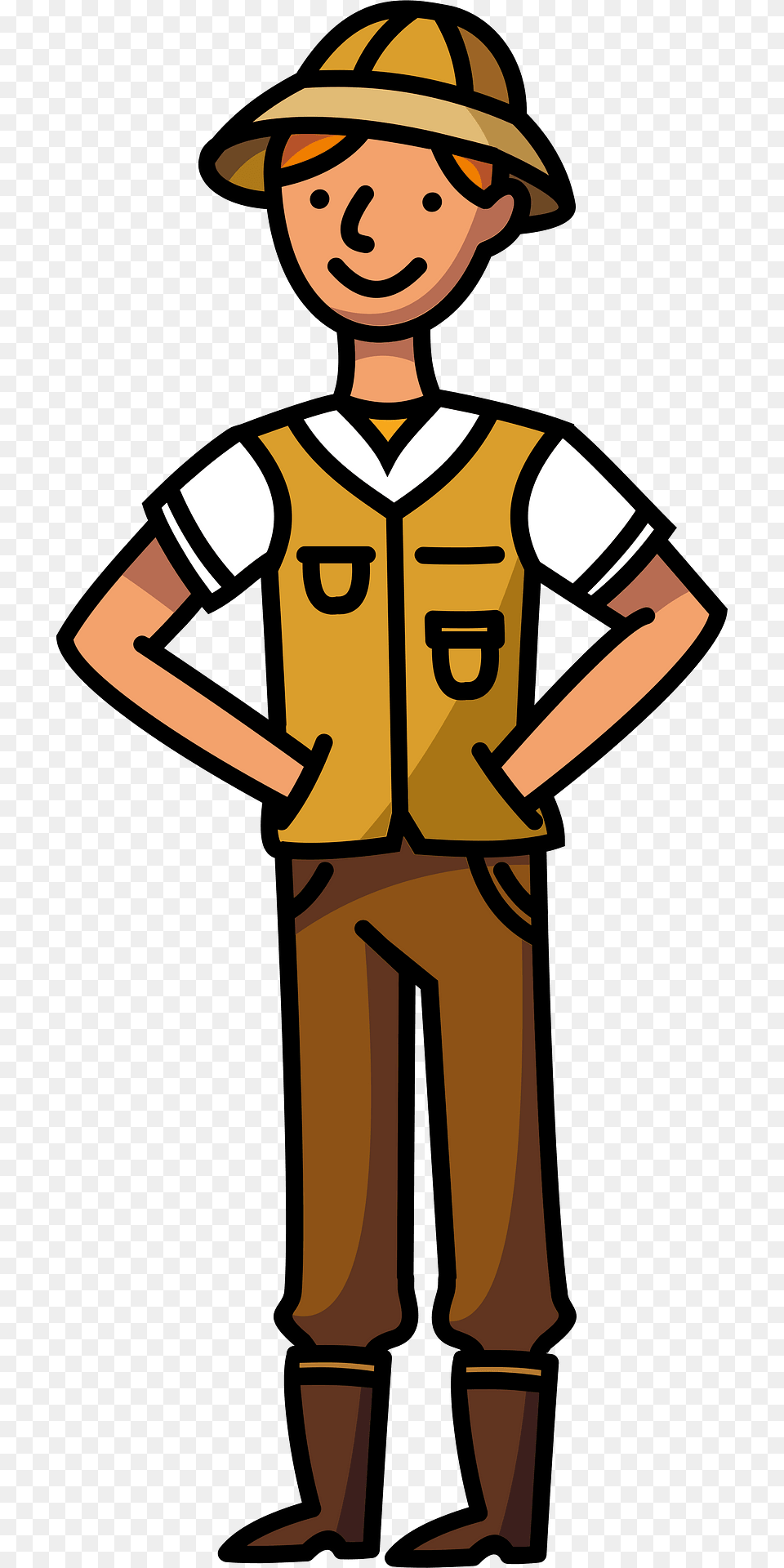 Safari Guide Clipart, Boy, Child, Male, Person Free Transparent Png