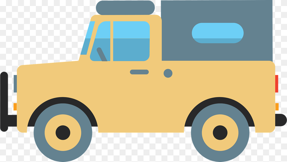 Safari Jeep Clipart, Pickup Truck, Transportation, Truck, Vehicle Free Transparent Png
