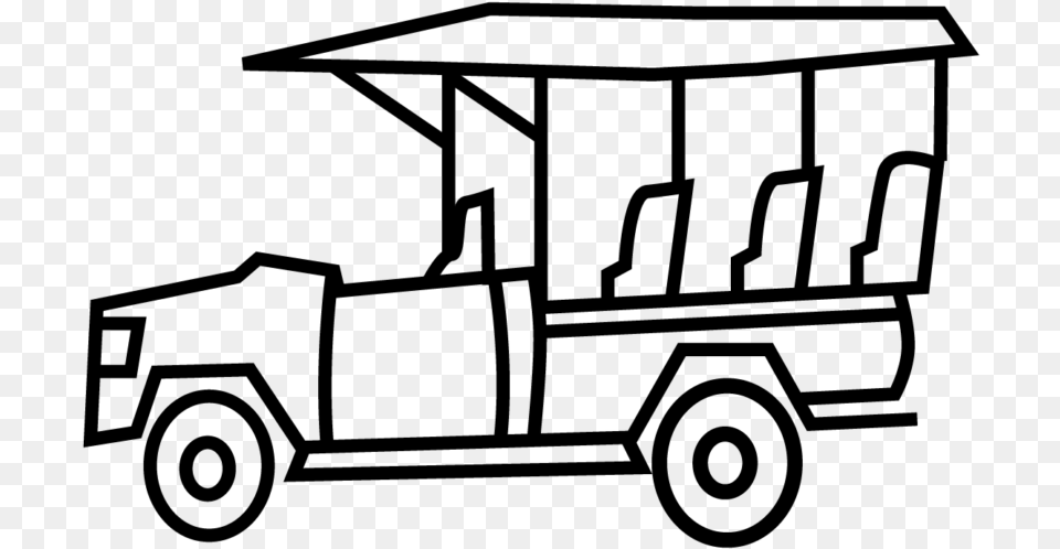 Safari Jeep Icon, Gray Free Png Download