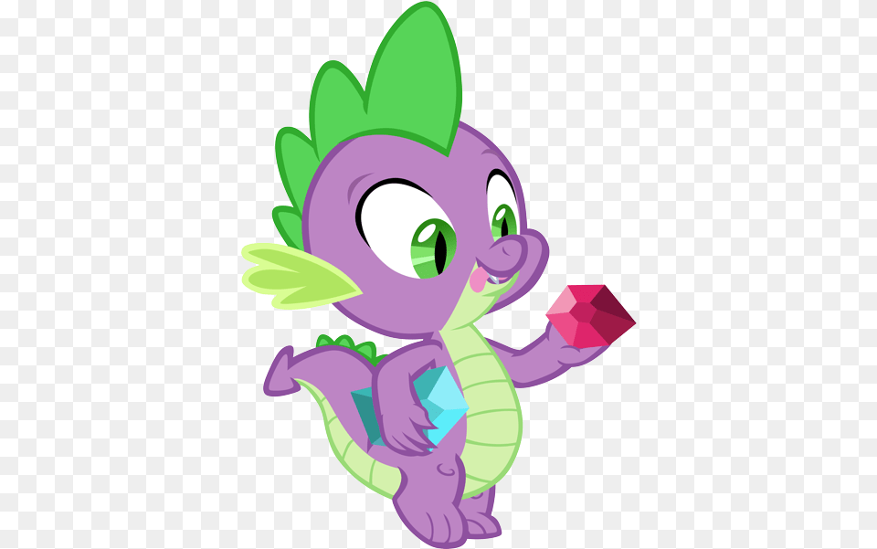 Safe Artistmemnoch Spike Dragon Gem Licking, Purple, Art, Graphics, Dynamite Free Png