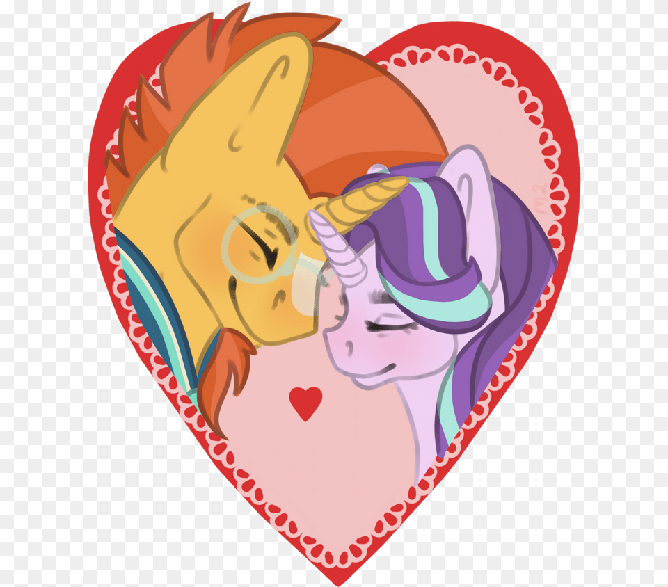 Safe Artistsam2up Starlight Glimmer Sunburst Love, Heart, Baby, Person, Face Free Png Download