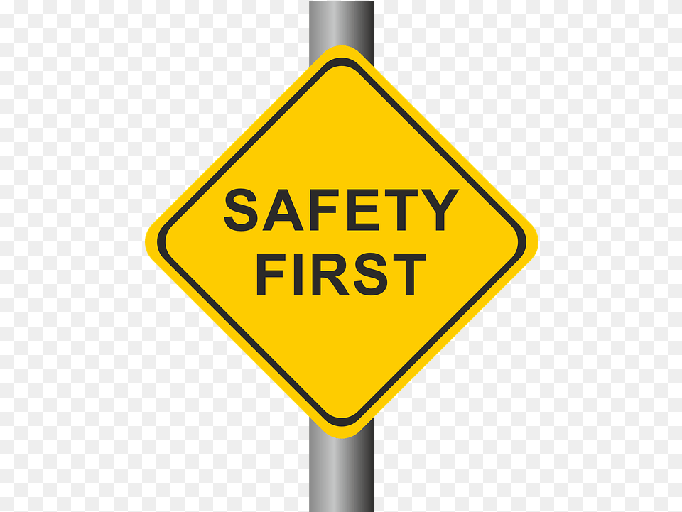 Safe Image Black And White Files Safety First, Sign, Symbol, Road Sign Free Png Download
