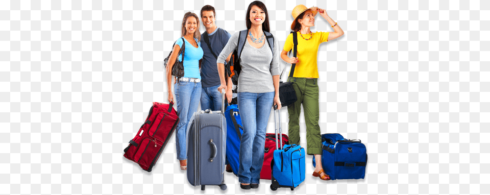 Safe Journey Travels Traveling People, Baggage, Woman, Adult, Female Free Transparent Png