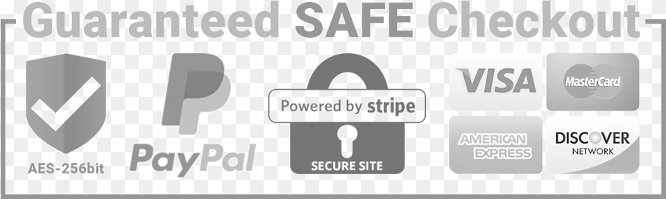 Safe Secure Checkout Black, Text, Scoreboard Png Image
