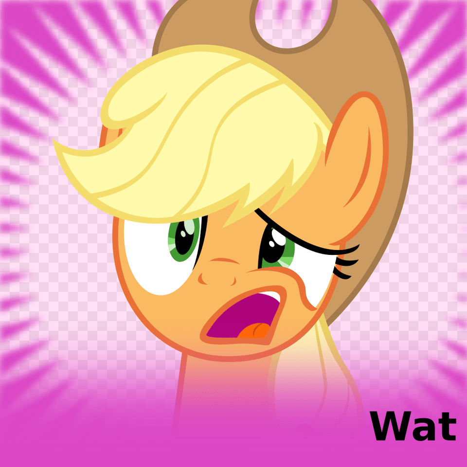 Safe Solo Applejack Vector Meta Wat Derpibooru, Publication, Baby, Book, Comics Png