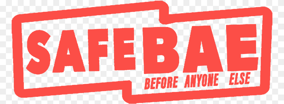 Safebae Logo Coral Poster, Sticker, Text Free Transparent Png
