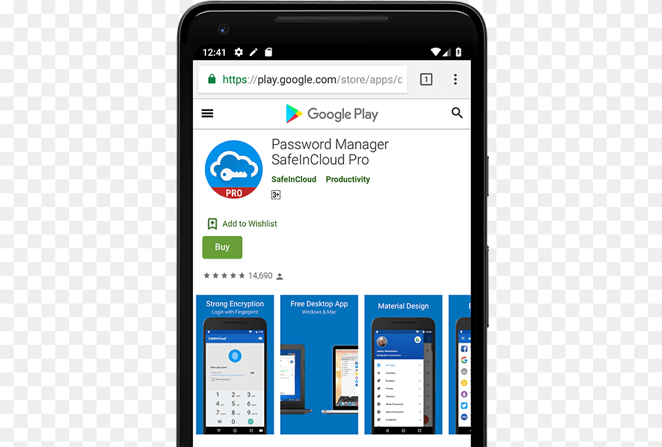 Safeincloud Password Manager For Android Ios Windows And Mac, Electronics, Mobile Phone, Phone, Text Png Image