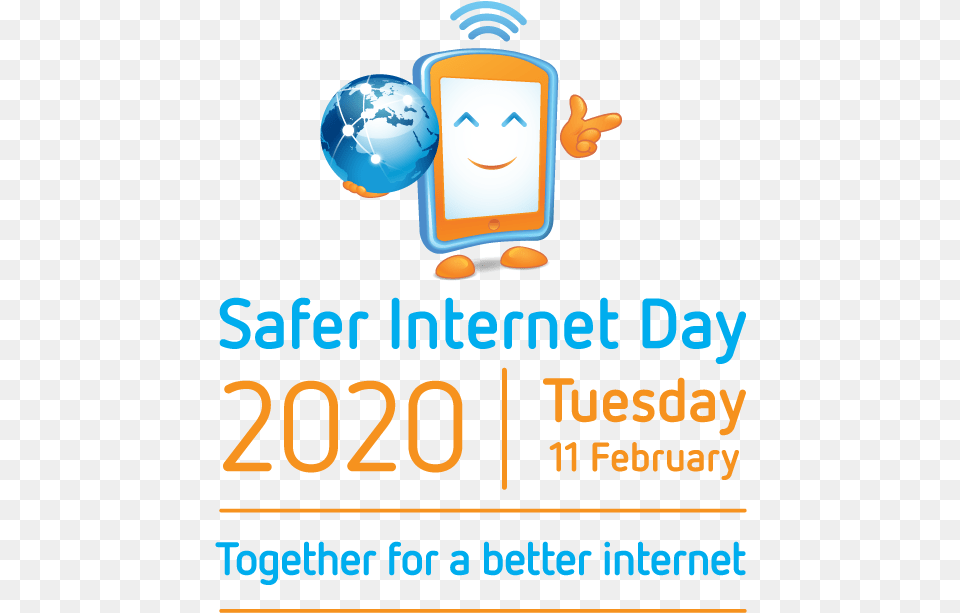 Safer Internet Day 2020 Logo, Advertisement, Poster, Bottle Free Png Download