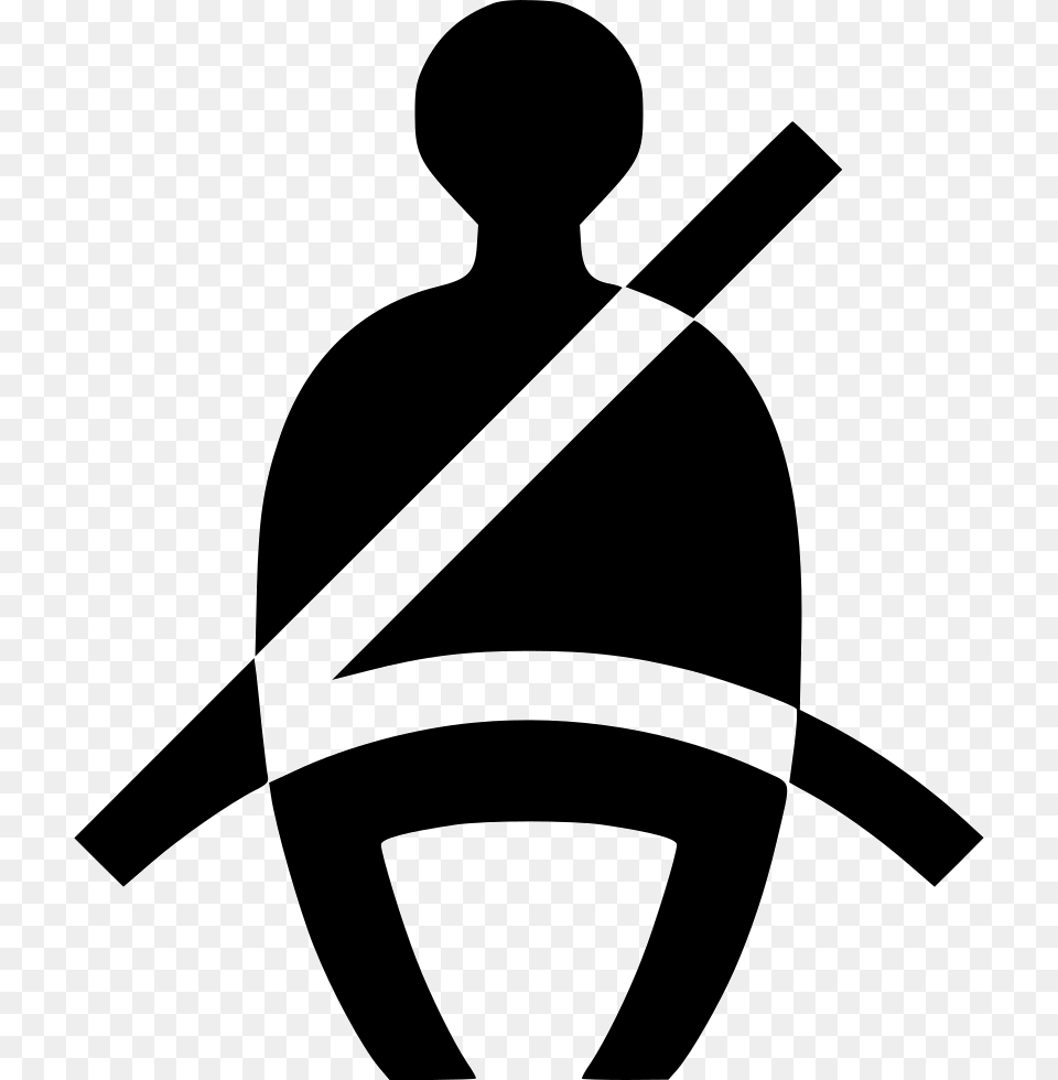 Safety Belt Pic, Stencil, Adult, Male, Man Png Image