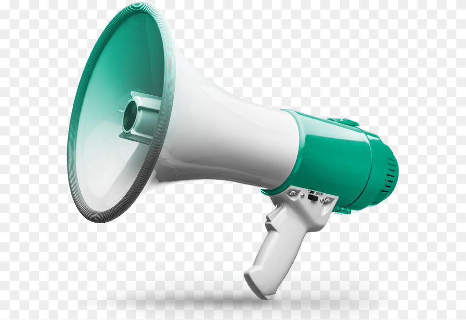Safety Ensuring Effective Operation Cheerleading Megaphone, Electronics, Speaker, Appliance, Blow Dryer Free Transparent Png