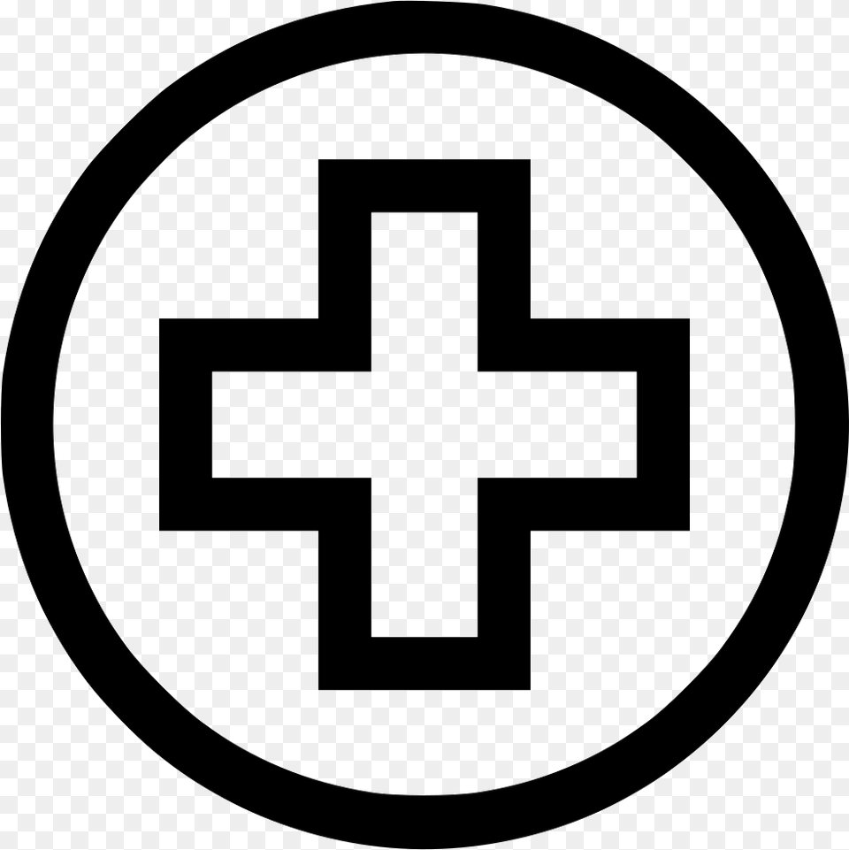 Safety First Aid Hospital Plus Safe Medical Icon, Symbol, Cross Free Png Download