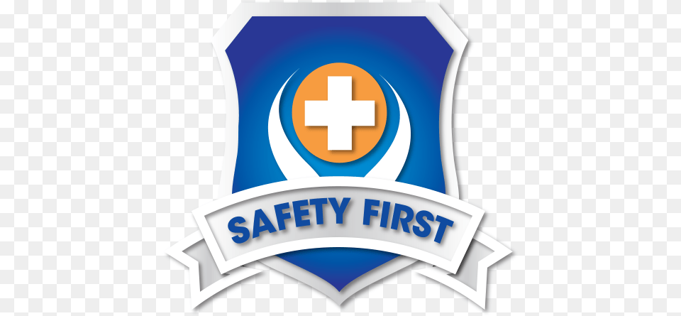 Safety First Img Cross, Badge, Logo, Symbol, First Aid Free Transparent Png
