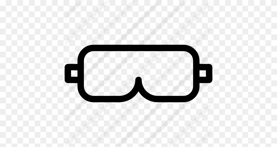 Safety Glasses, Gray Png
