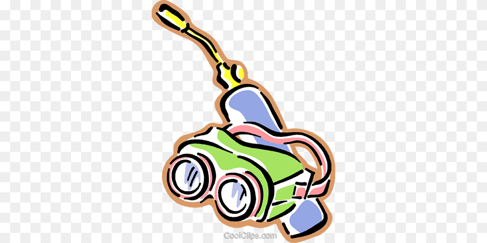 Safety Goggles And A Blow Torch Royalty Free Vector Clip Art, Device, Grass, Lawn, Lawn Mower Png