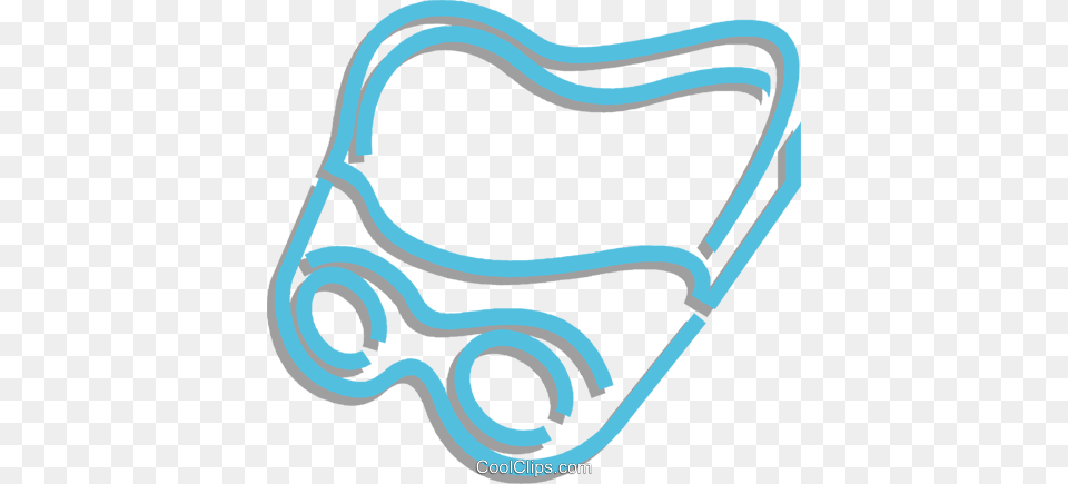 Safety Goggles Royalty Vector Clip Art Illustration, Accessories, Glasses, Smoke Pipe Free Png Download