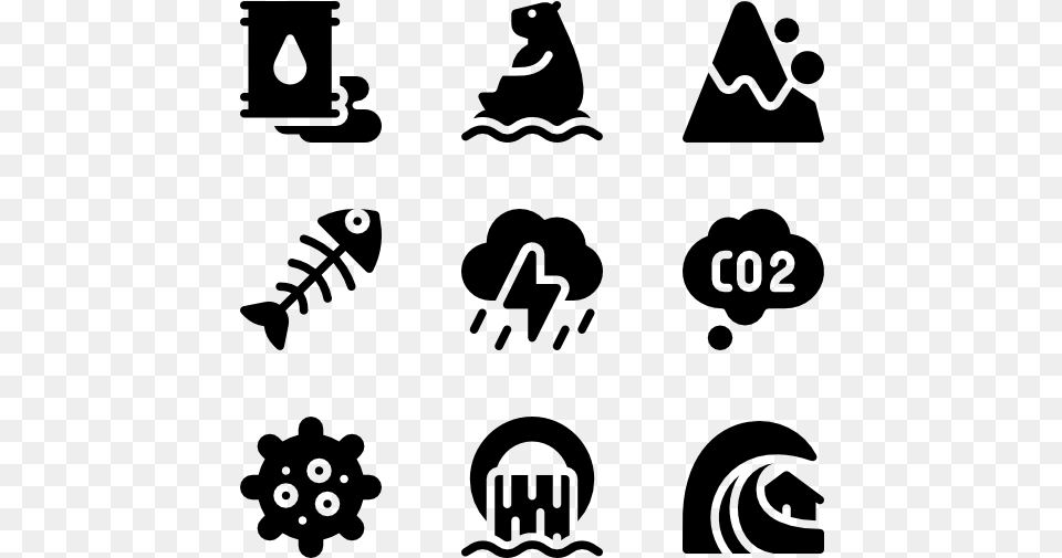 Safety Icons, Gray Free Png Download