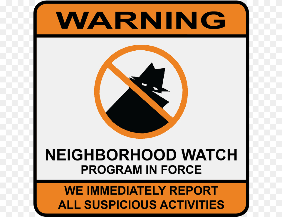 Safety In The Neighborhood, Advertisement, Poster, Sign, Symbol Png