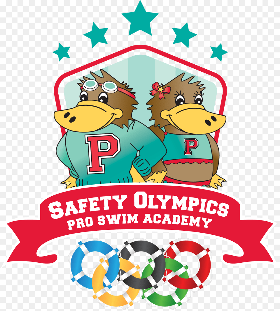 Safety Olympics Pro Swim Academy, Baby, Person, Advertisement, Poster Free Transparent Png