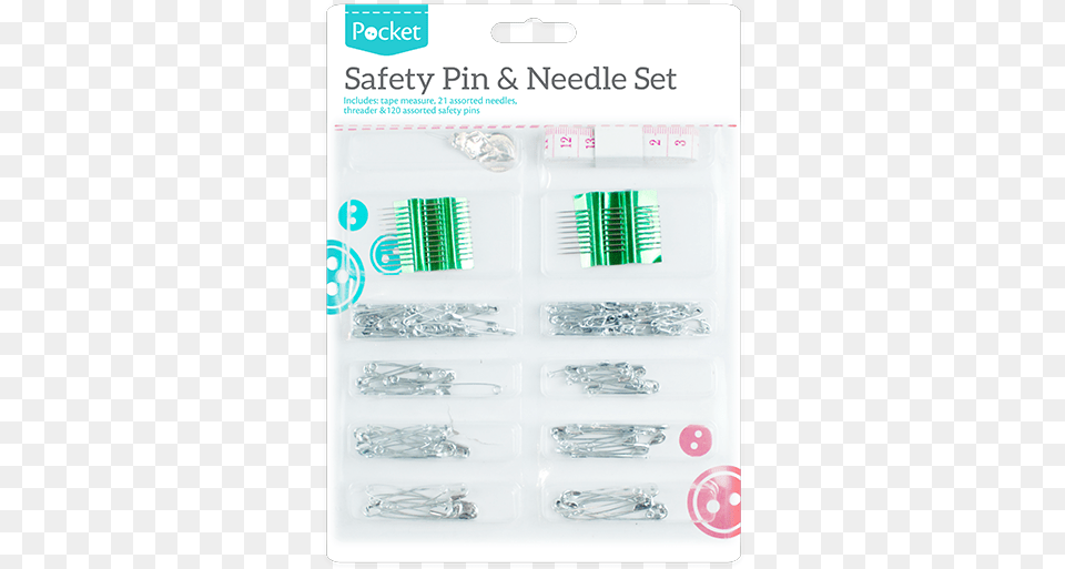 Safety Pin U0026 Needle Set Plastic, Accessories Png Image