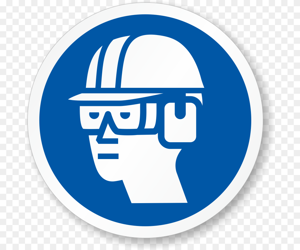 Safety Signs And Symbols In Welding, Helmet, Logo, Disk Free Png Download