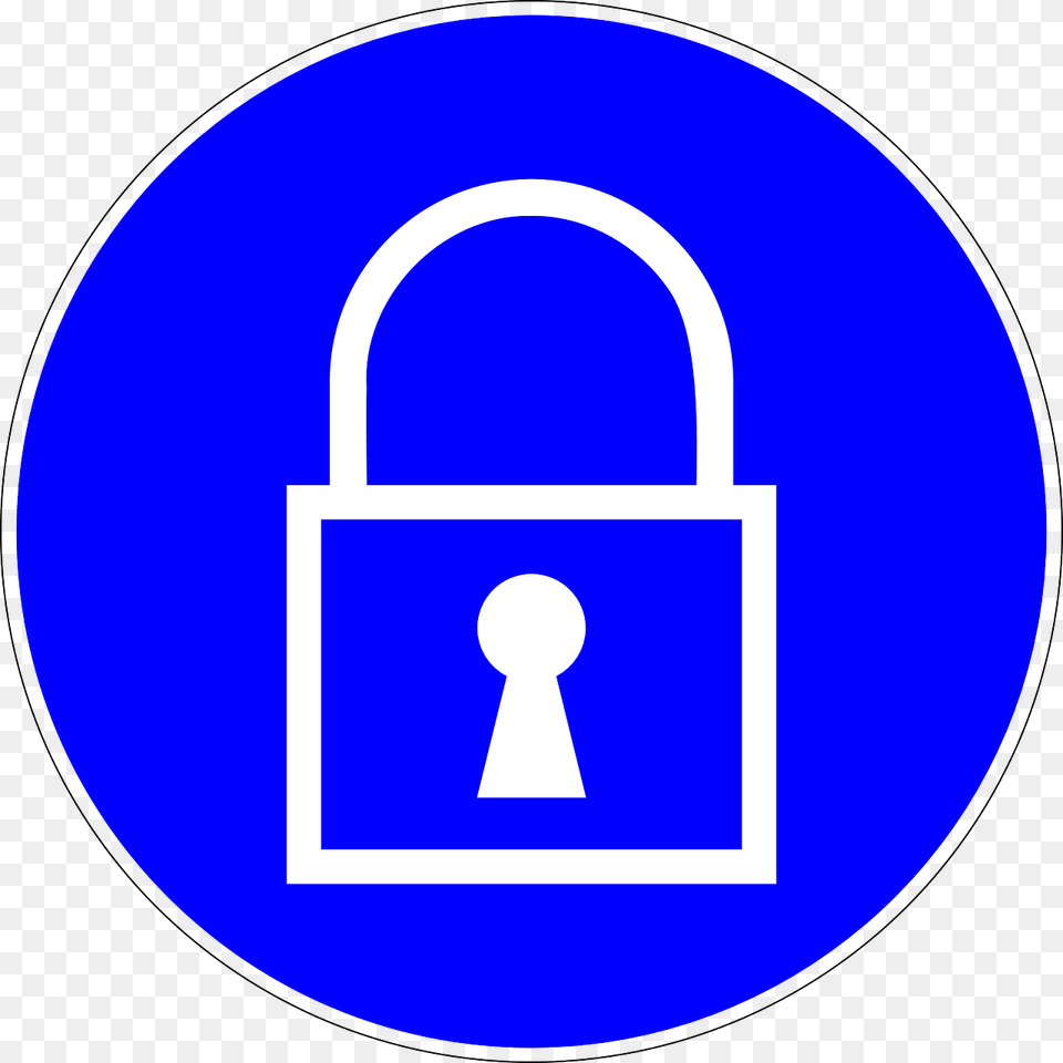 Safety Symbol Lock Free Png Download