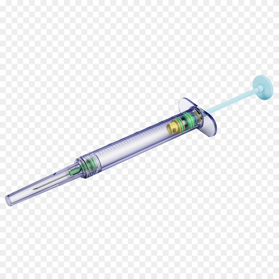 Safety Syringe Drug Delivery Design For Manufacturing Dfm, Injection, Sword, Weapon, Mace Club Png