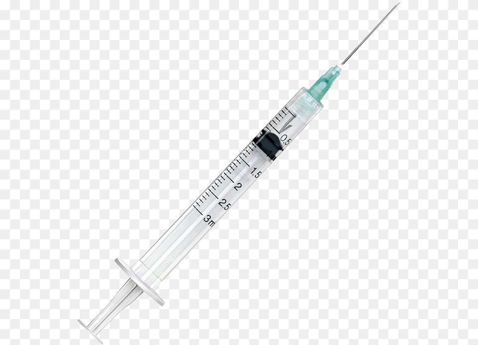 Safety Syringe Hypodermic Needle Luer Taper Injection Syringe Needle, Blade, Dagger, Knife, Weapon Free Png Download