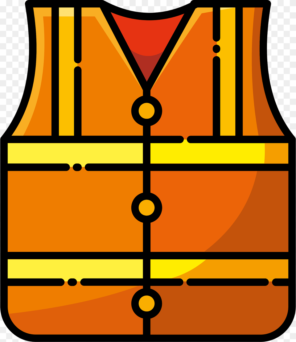 Safety Vest Clipart, Clothing, Lifejacket Png