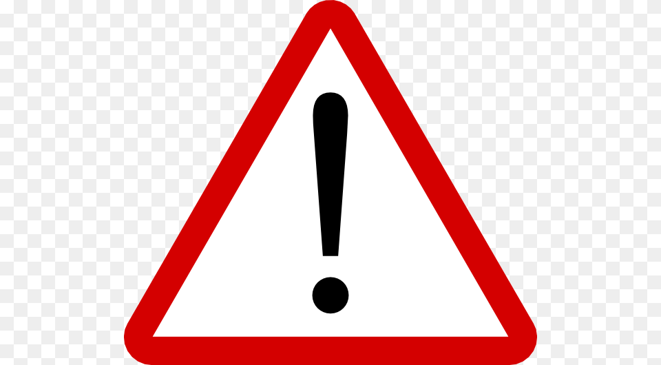 Safety Warning Symbol Clipart, Sign, Road Sign Free Transparent Png