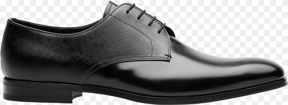 Saffiano And Brushed Leather Derby Shoes Leather, Clothing, Footwear, Shoe, Sneaker Png Image
